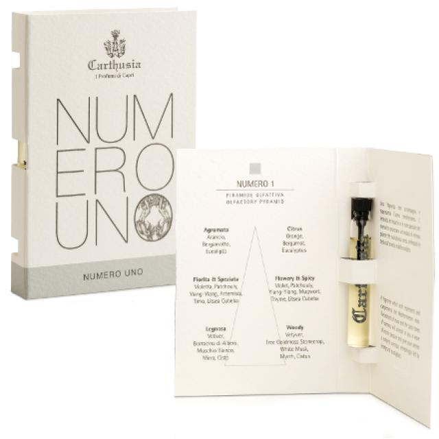 Carthusia Numero Uno 2 ml 0,06 oz официална мостра на парфюм