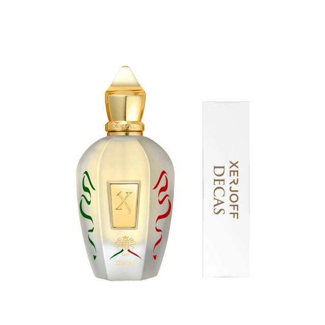 XERJOFF DECAS 2.0ml 0.06 us fl. oz. 官方香水样品, Mostră oficială de parfum XERJOFF DECAS 2.0ml 0.06 us fl. oz., XERJOFF DECAS 2.0ml 0.06 us fl. oz. oficiální vzorek parfému, XERJOFF DECAS 2.0ml 0.06 us fl. oz. επίσημο δείγμα αρώματος, XERJOFF DECAS 2.0ml 0.06 us fl. oz. oficjalna próbka perfum