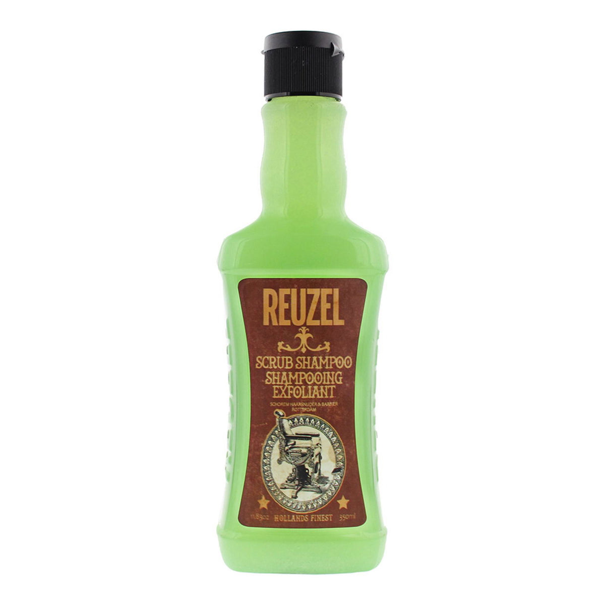 Reuzel, Scrub, Hair Treatment Shampoo, Deep Cleansing and Exfoliation, All Hair Types, 350 ml