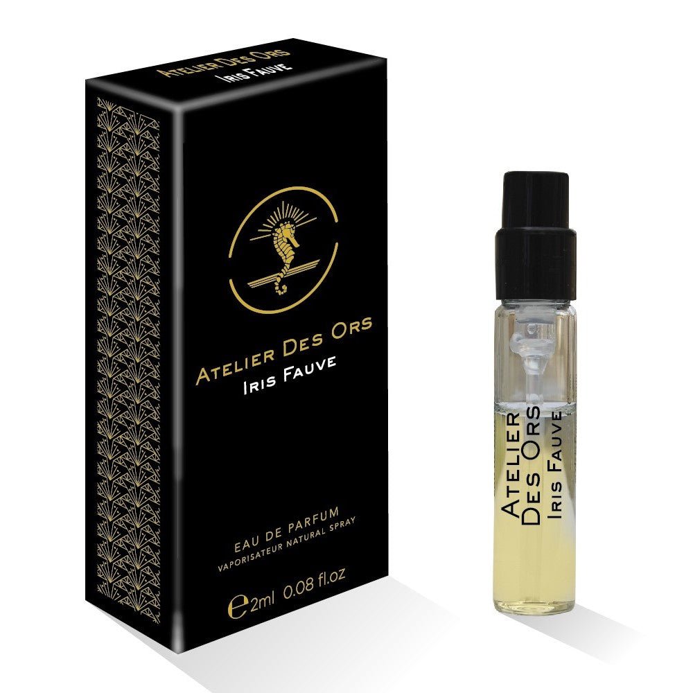 Atelier Des Ors Iris Fauve 2.5ml 0.08 fl. oz. officiellt parfymprov,  Atelier Des Ors Iris Fauve 2.5ml 0.08 fl. oz. officiel parfumeprøve,  Atelier Des Ors Iris Fauve 2.5ml 0.08 fl. oz. officieel parfumstalen,  Atelier Des Ors Iris Fauve 2.5ml 0.08 fl. oz. official perfume sample,  Atelier Des Ors Iris Fauve 2.5ml 0.08 fl. oz. muestra de perfume oficial,  Atelier Des Ors Iris Fauve 2.5ml 0.08 fl. oz. hivatalos parfüm minta,  Atelier Des Ors Iris Fauve 2.5ml 0.08 fl. oz. campione di profumo ufficiale,