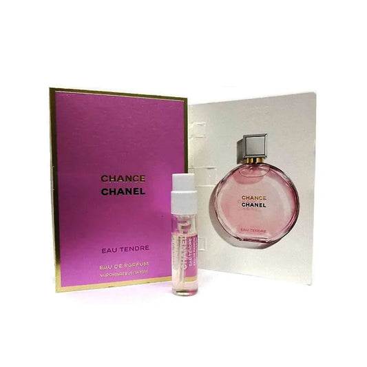 CHANEL Chance Eau Tendre 1.5ML 0.05 fl. oz. official perfume samples Eau de Parfum version