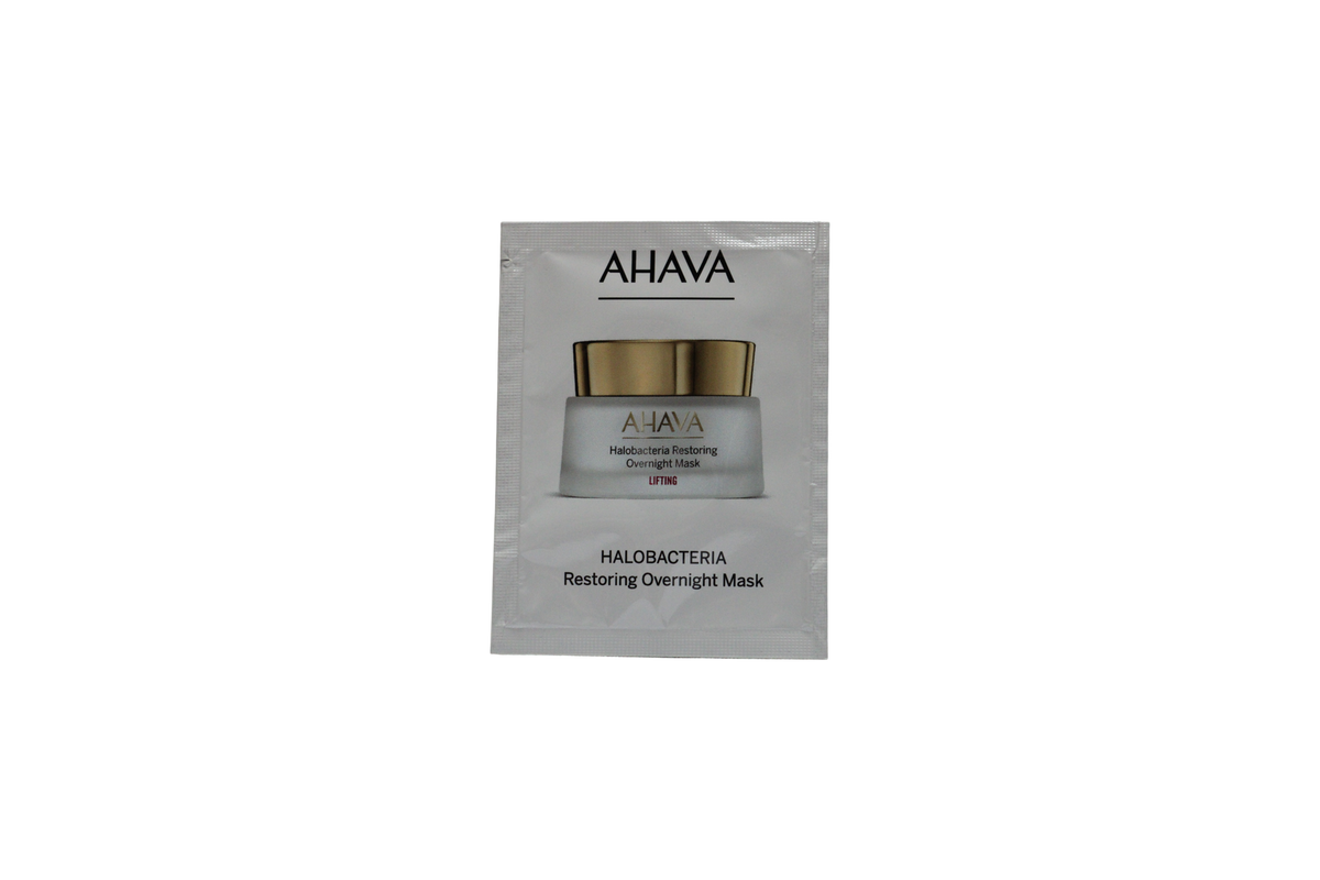 Ahava, Halobacteria Restoring, Vegan, Restorative, Night Sleeping Mask, 3 ml *Sample
