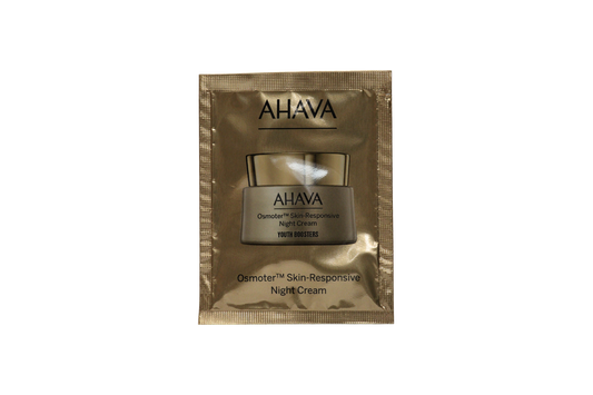Ahava, Osmoter Skin - Responsive, Regenerating, Night, Cream, For Face, 3 ml *Sample
