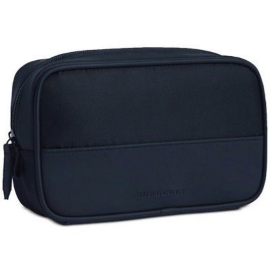 Burberry, Textile Makeup Bag, Dark Blue