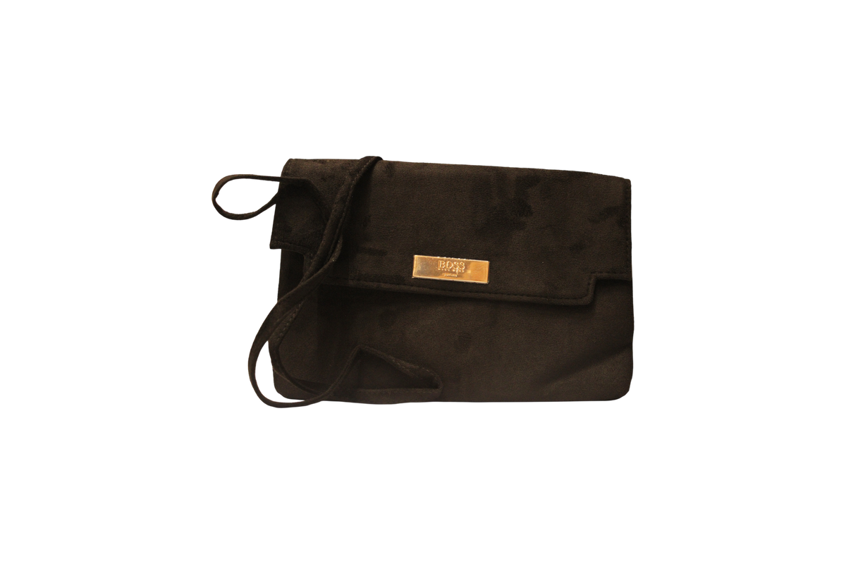 Hugo Boss, Boss, Clutch, GWP Textile Bag, Black