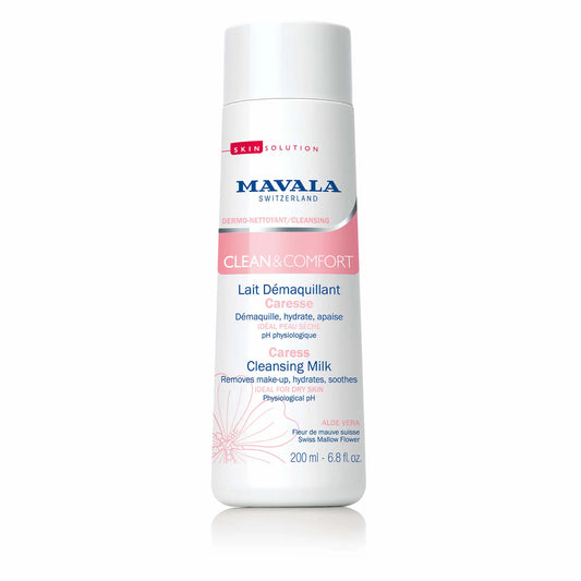 Mavala, Clean & Comfort, Makeup Removing, Cleansing Milk, For Face, 200 ml