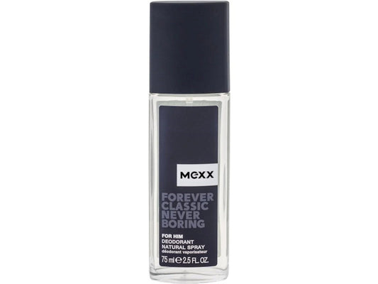Mexx, Forever Classic Never Boring, Deodorant Spray, For Men, 75 ml
