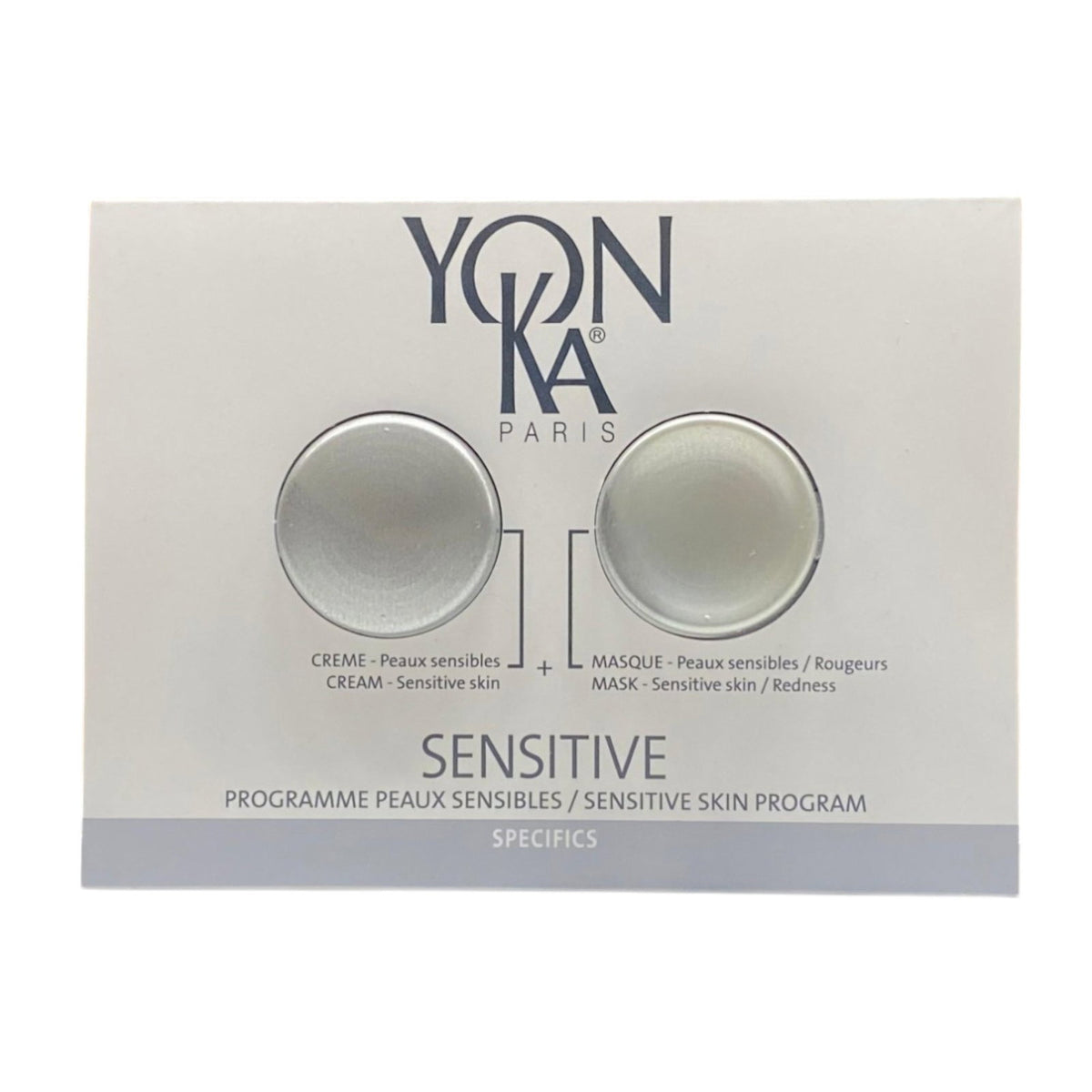 Set YonKa: Sensitive Specifics, Cream Mask, For Face, 2 ml *Sample + Sensitive Specifics, Cream, For Face, 1 ml *Sample