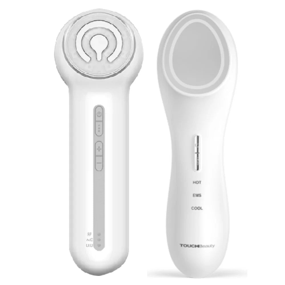 Single, TOUCHBeauty, Halo Multi Therapy, Facial Massager, Massage, Hand-held Massagers, White, Plastic